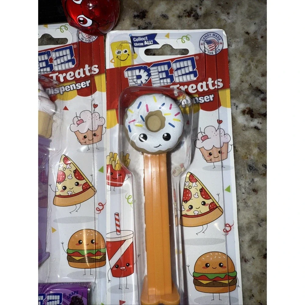AssortedPez Dispensers Lot of 4 Including 3 Unopened Dispensers Sought After4518
